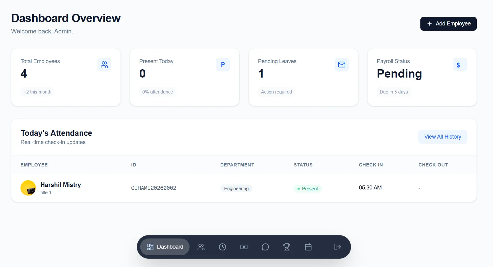 Dashboard