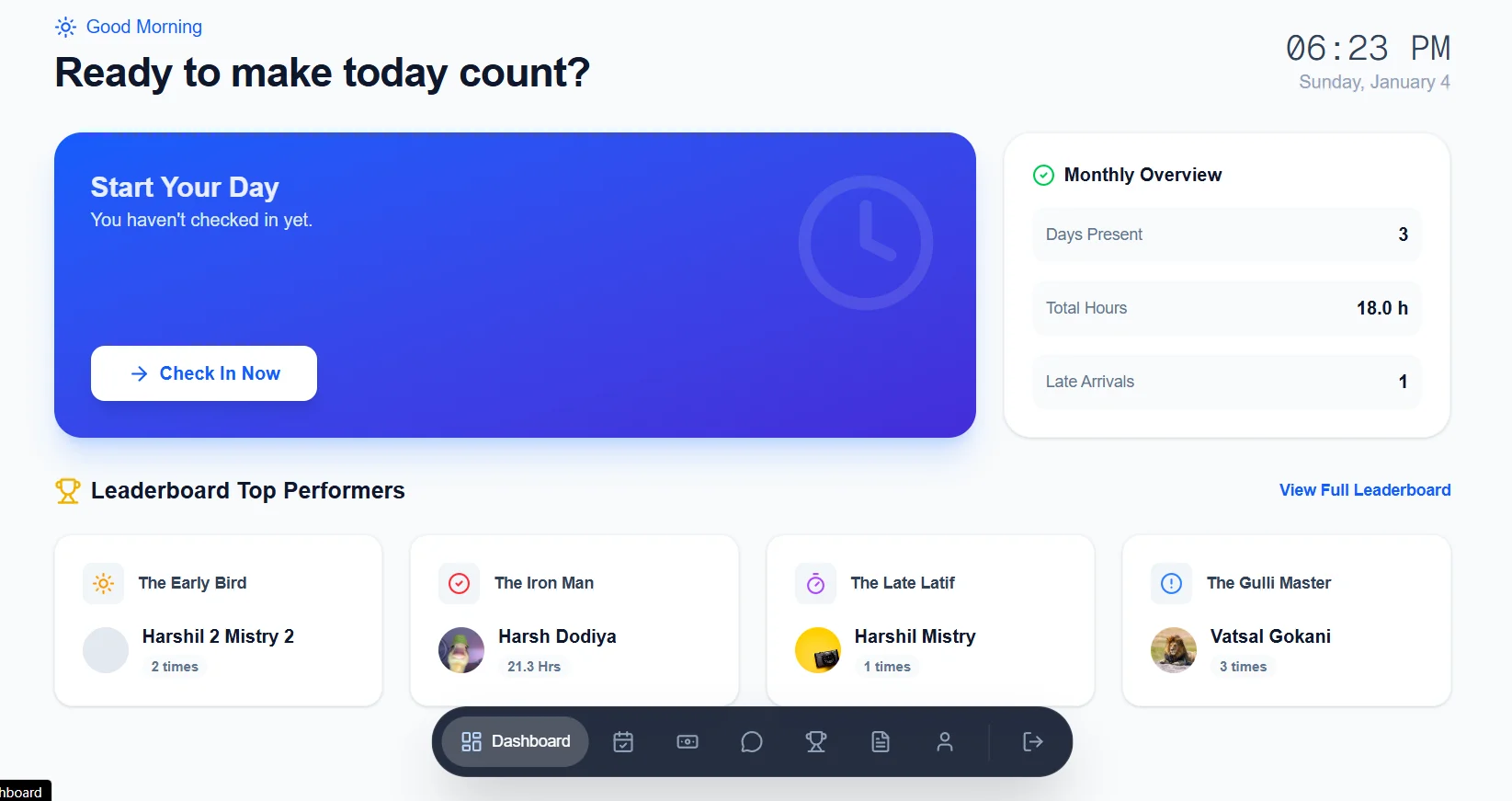 Dashboard View 2